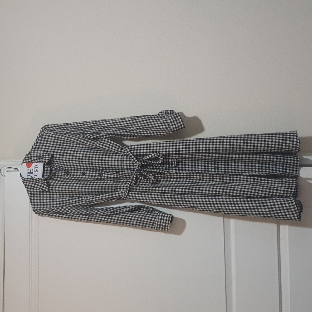 Mango midi shirt dress